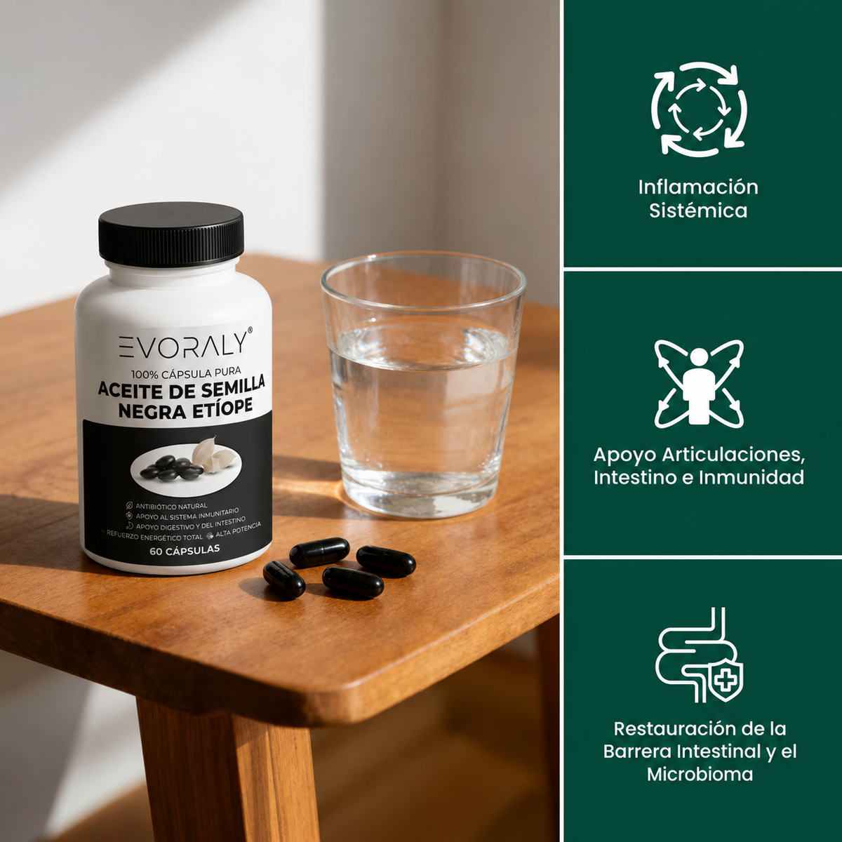 Aceite Etíope Verificado de Alta Potencia