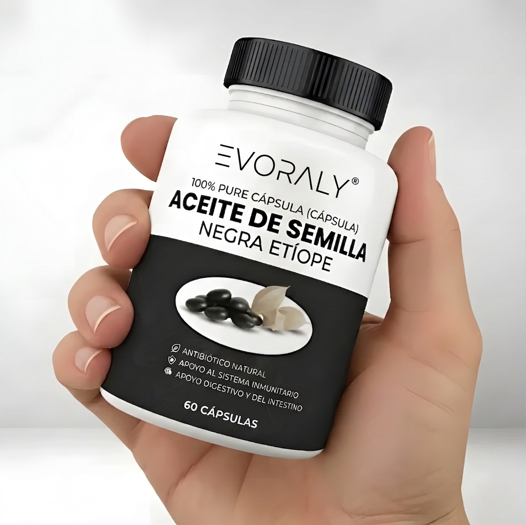 Evoraly Aceite Etíope - Fórmula con 4,64% de timoquinona