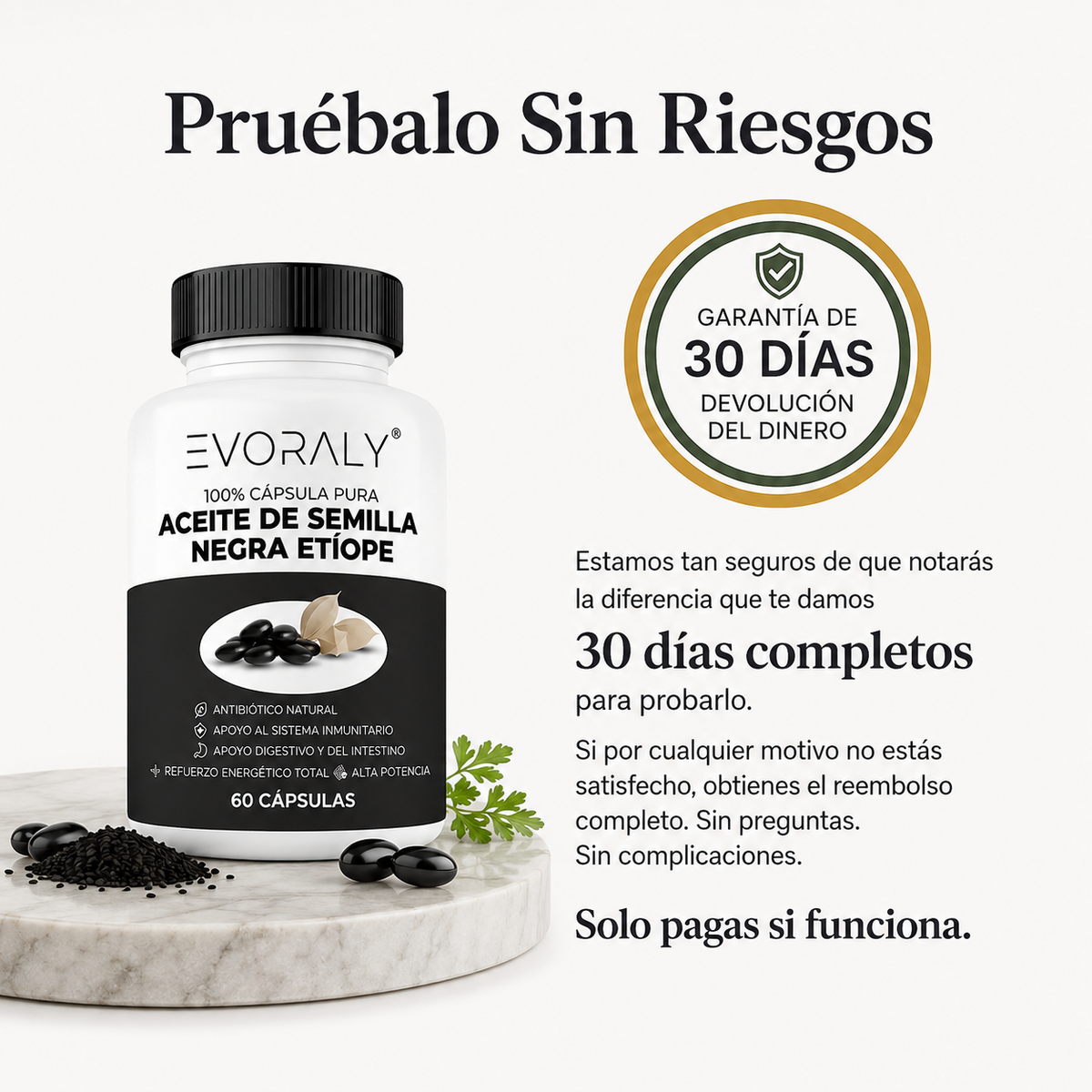 Aceite De Semilla Negra Etíope 5% Timoquinona