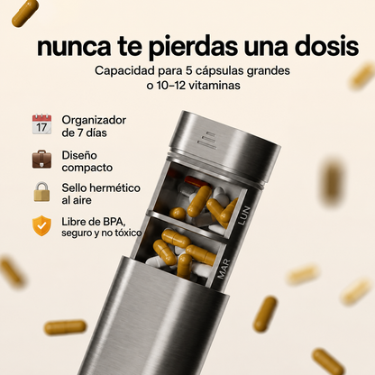 Evoraly - Organizador de pastillas